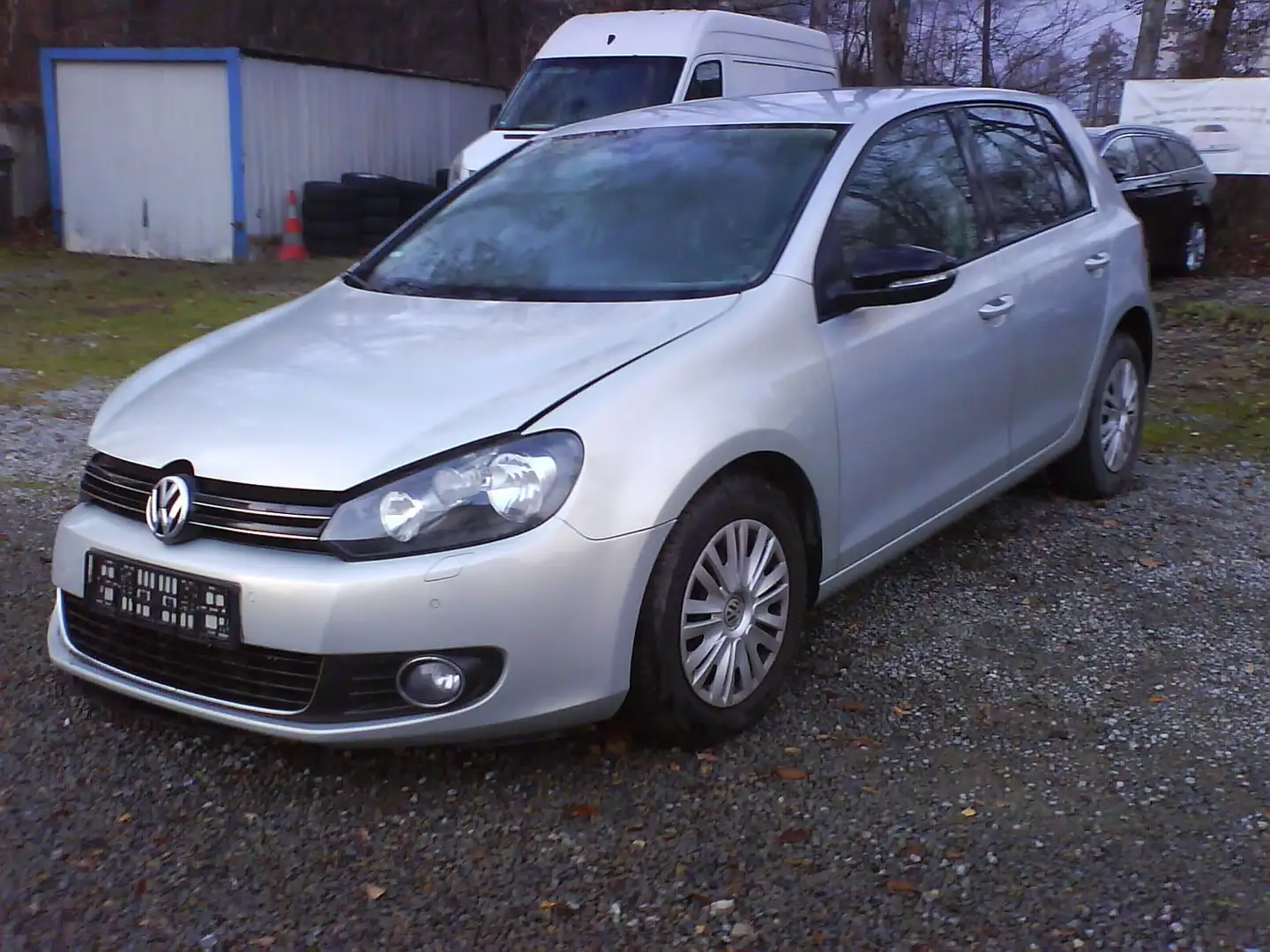 Volkswagen Golf Style/ MOTOR IST OK! AIRBAG OK! UNFALL-AUTO! Grau - 1