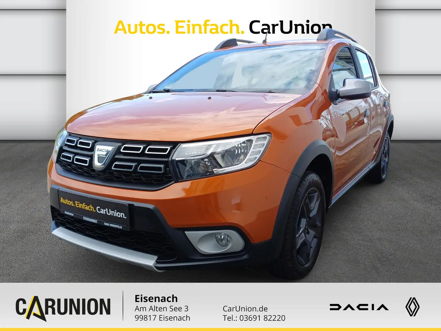 Dacia Sandero II Stepway Prestige Naranja - 1