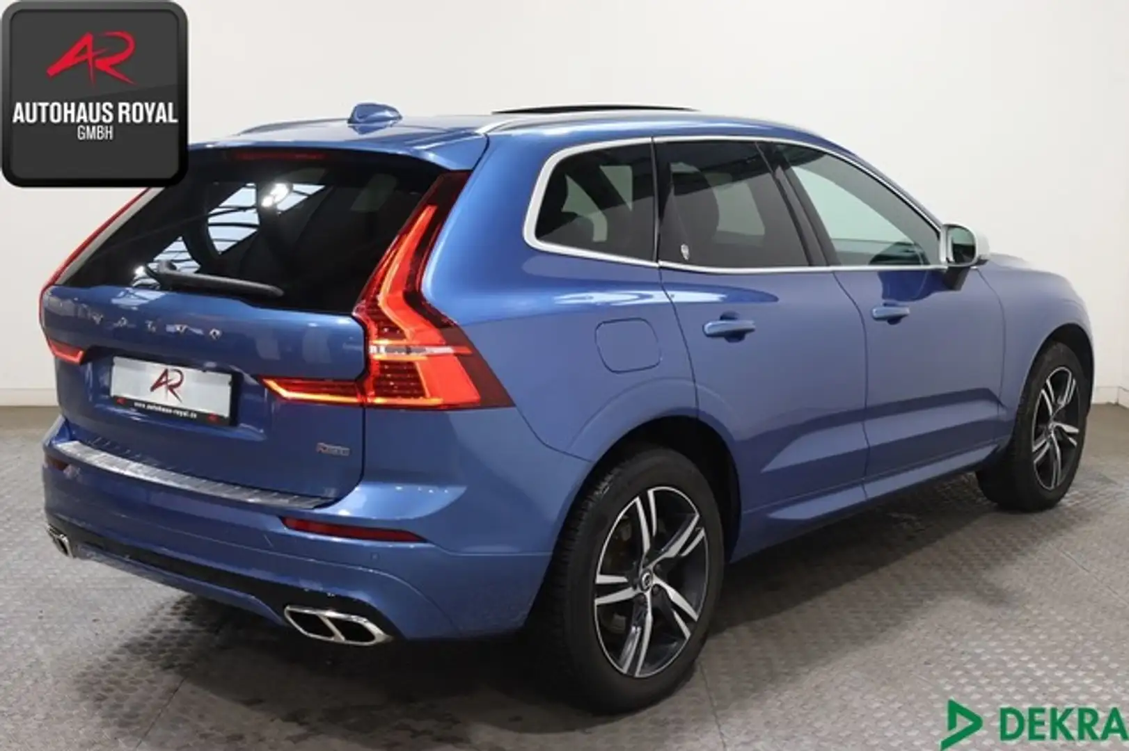 Volvo XC60 XC 60 2.0 D4 AWD R DESIGN PANORAMA,KAMERA,1.HAND Niebieski - 2