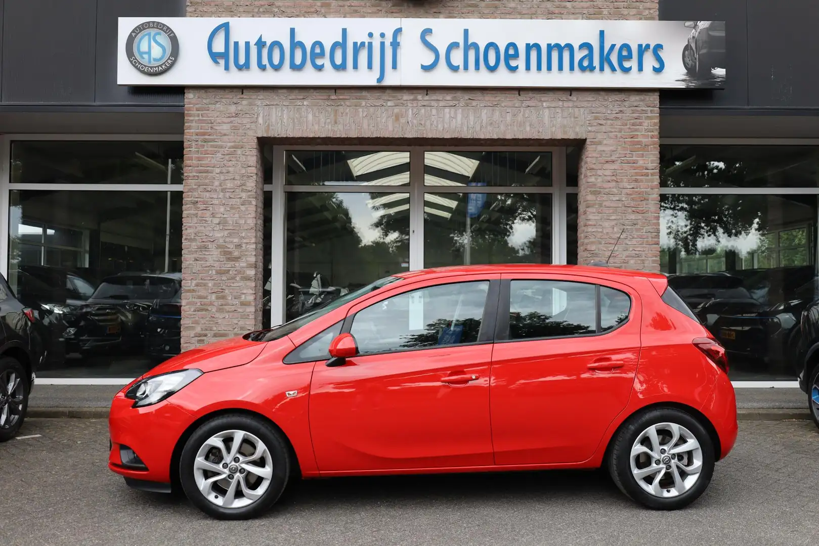 Opel Corsa 1.0 Turbo Edition DAB CARPLAY CRUISE LMV 2xPDC NAP Rood - 2