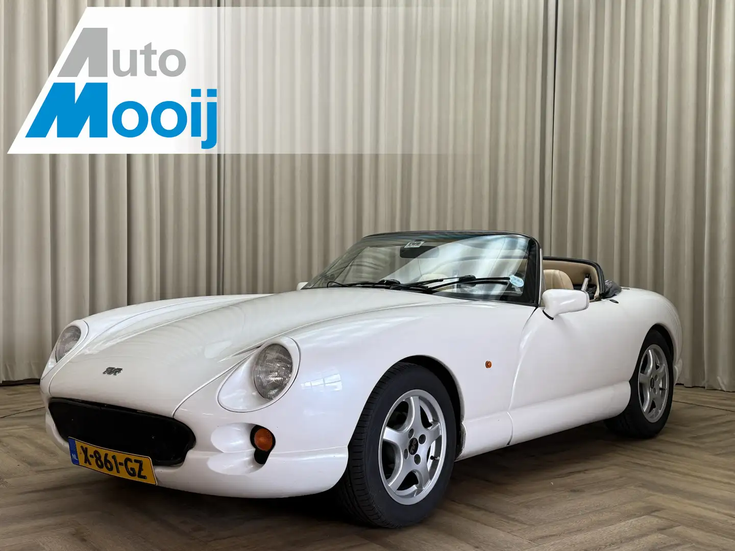 TVR Chimaera 4.0 Cabriolet V8 / 240 PK / Fully Documented / 199 Weiß - 1