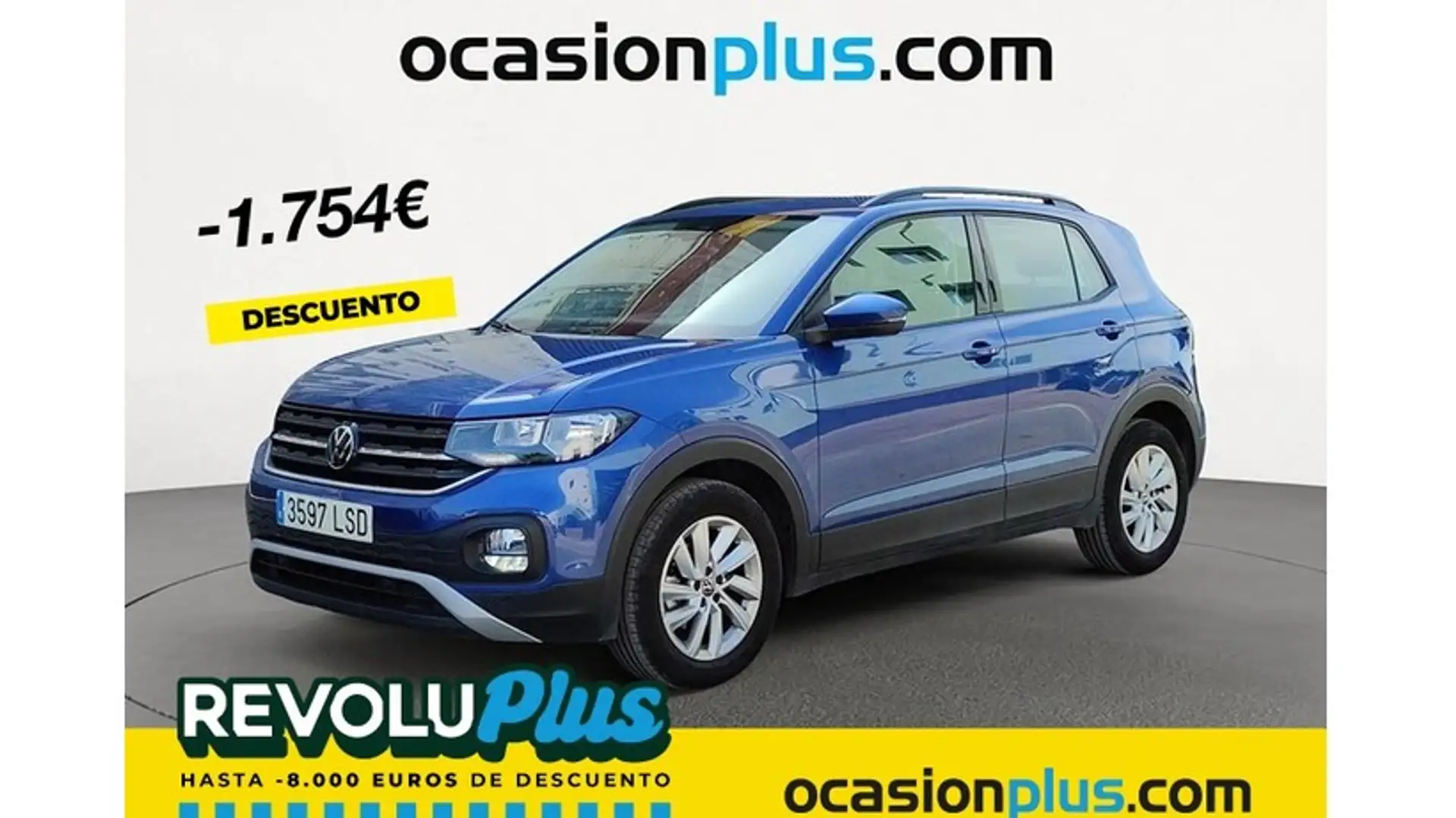 Volkswagen T-Cross 1.0 TSI Advance Azul - 1