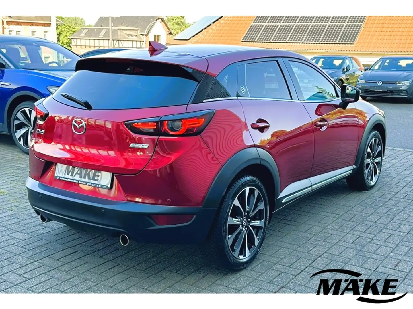 Mazda CX-3 2.0 Skyactiv, Sports-Line, Automatik, LED-Matrix, Rot - 2