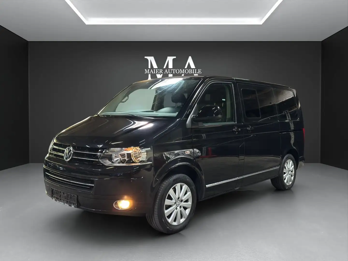 Volkswagen T5 Transporter T5 Multivan HIGHLINE*STANDHZ*KAMERA*ELKT.SCHIEBE Negro - 1