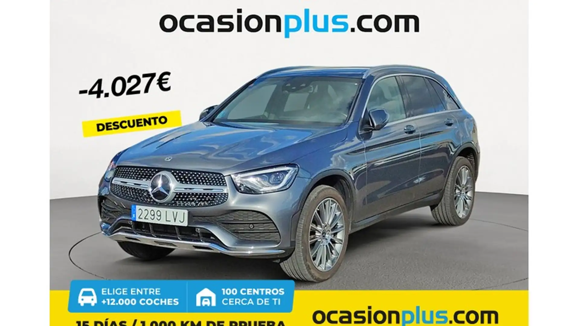 Mercedes-Benz GLC 300 300e 4Matic 9G-Tronic Gris - 1