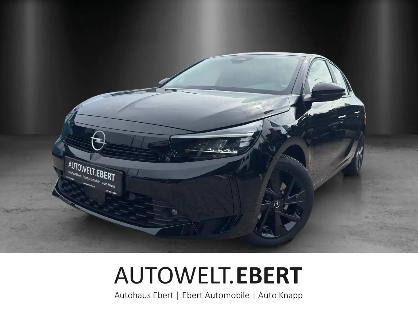 Opel Corsa Edition 1,2 SHZ/KLIMA/LENKRADHEIZUNG/CARPL Schwarz - 1