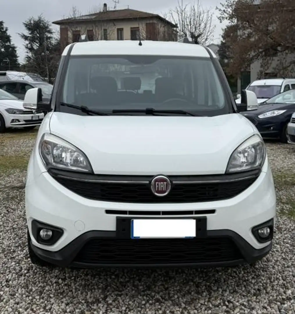 Fiat Doblo 1.4 tjt 16v natural power Lounge 120cv 7p.ti Bianco - 1