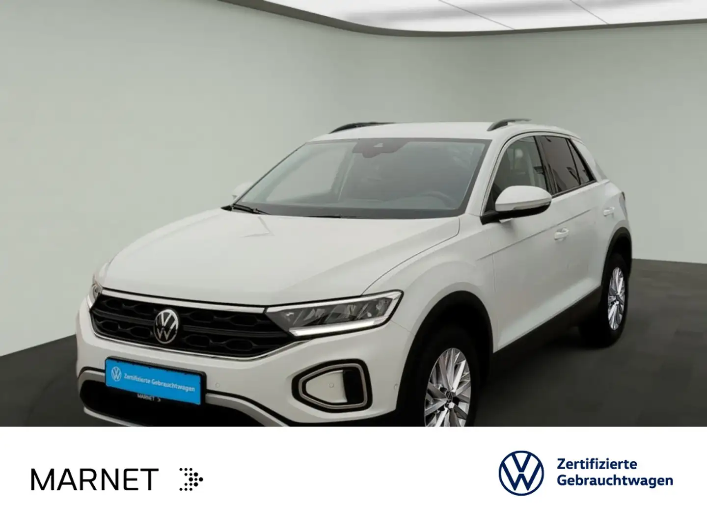 Volkswagen T-Roc T-ROC 1.0 TSI Life*LED*DIGITAL*NAVI*PDC*SHZ*16 Z Wit - 1