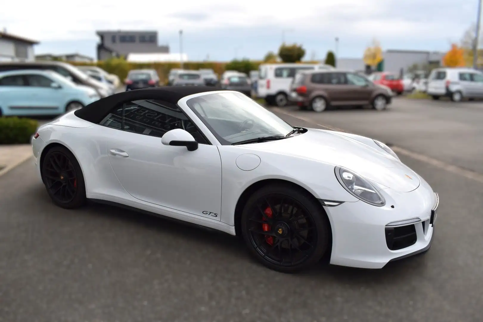 Porsche 911 Carrera 4 GTS Cabriolet Weiß - 2