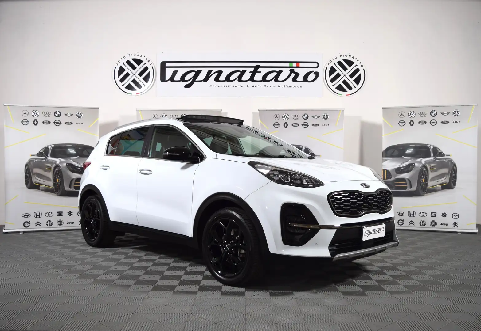 Kia Sportage Sportage IV 2021 1.6 Crdi Mhev GT Line 2wd Tetto Bianco - 1