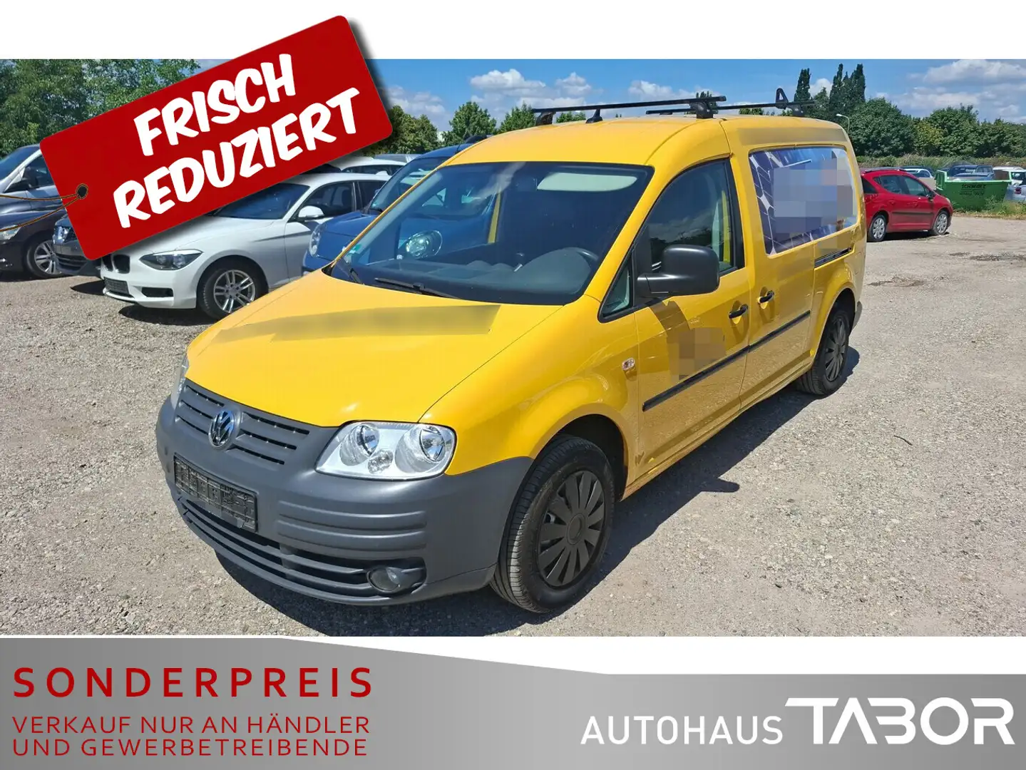 Volkswagen Caddy 1.9 TDI Maxi AHK Nav Klima PDC SHZ HU03/26 - 1