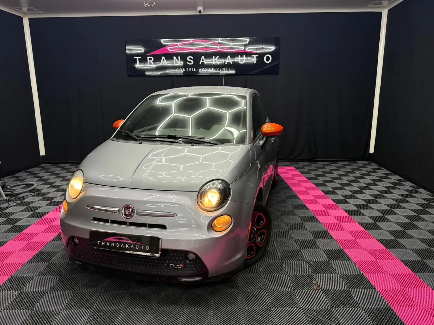 Fiat 500e 500e/électrique/automatique Zilver - 1