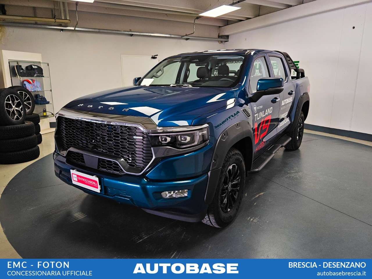 Foton Tunland V9 2.0 vgt turbo 48V Flagship 8at + Diff. Anteriore + Roll bar
