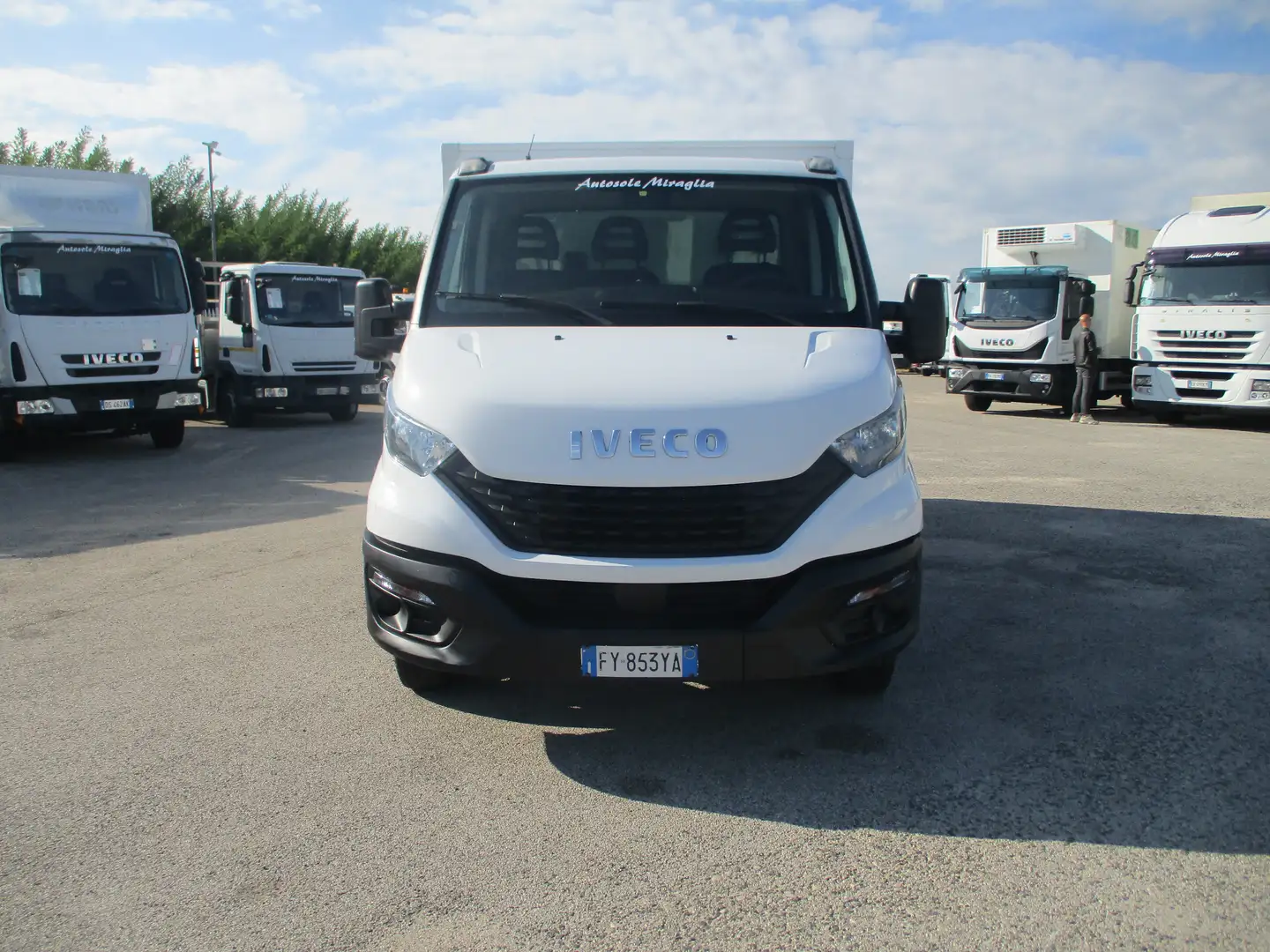 Iveco Daily 35C16 3000 160CV E6 FRIGO 8 SPORTELLI RRC 10/2028 Blanc - 2