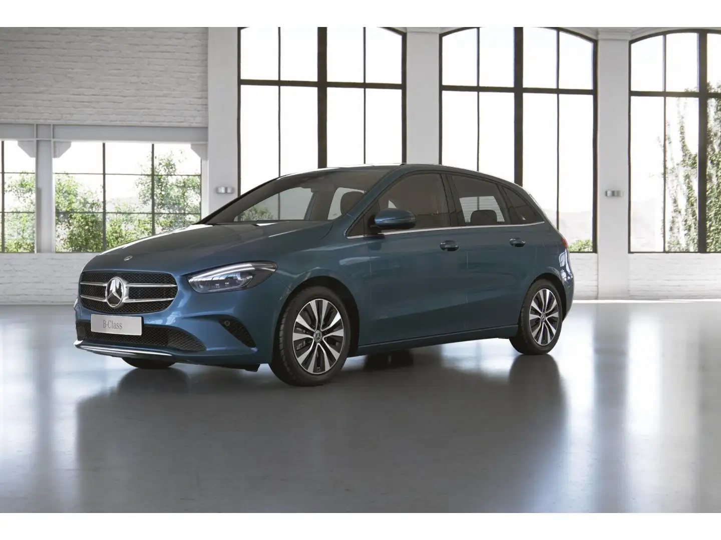 Mercedes-Benz B 200 d 4MATIC PTS Cam Navi LED SHZ EASY-PACK Blau - 2