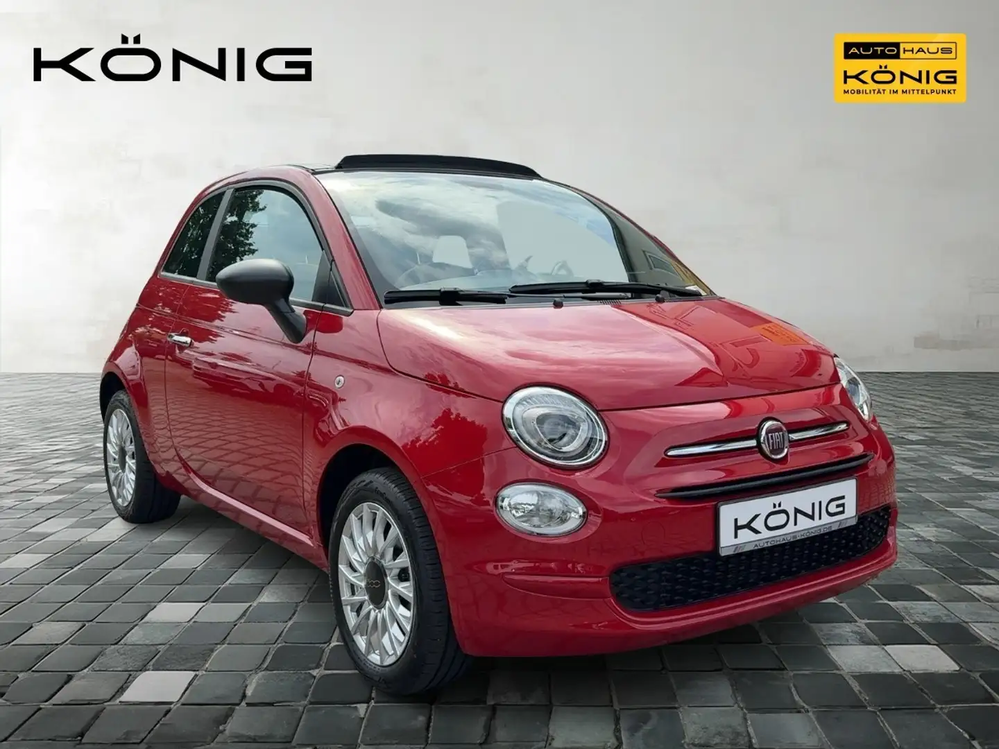 Fiat 500C Cabrio MY23 1.0 Klima & Sound Rot - 2