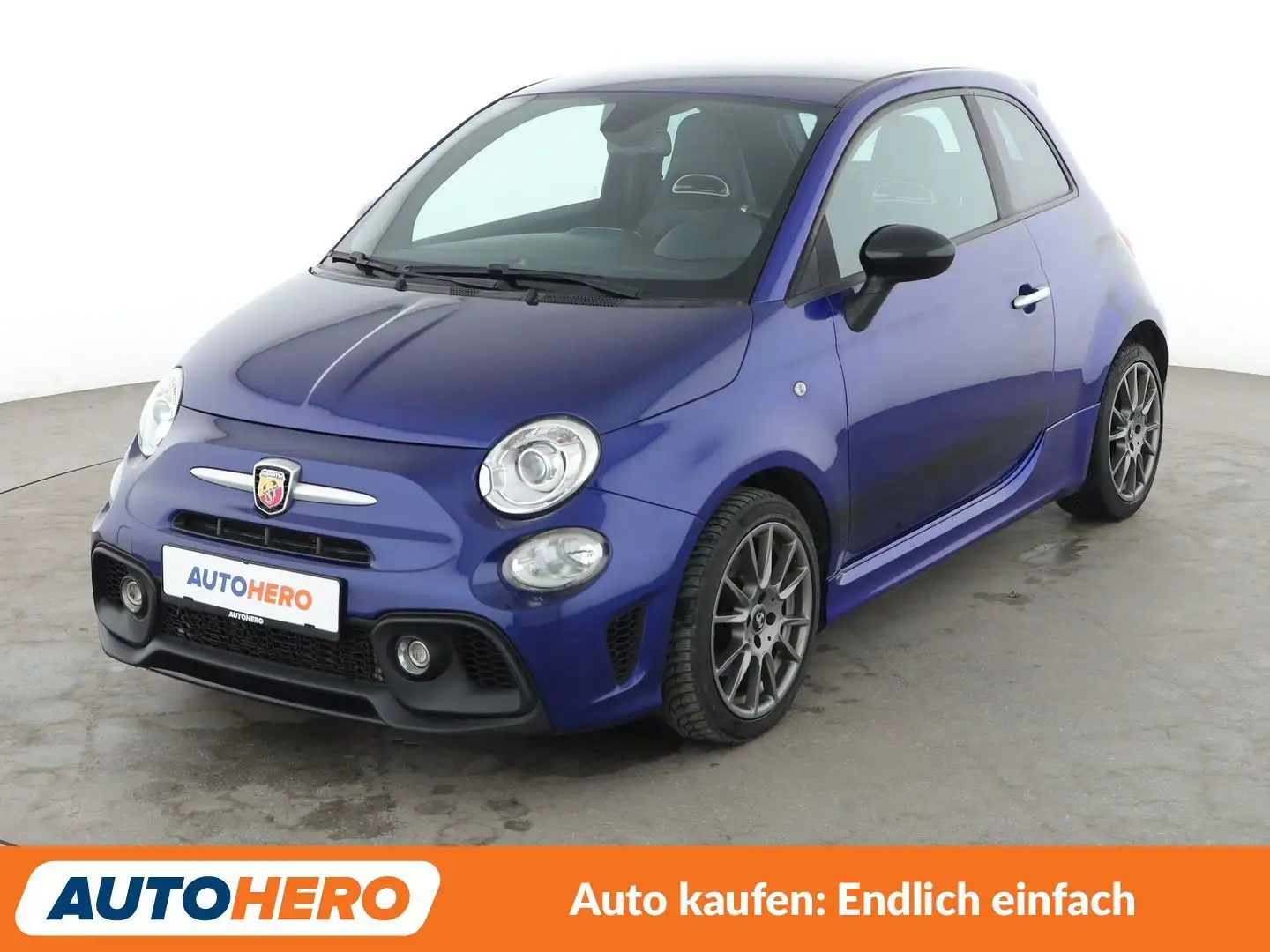 Abarth 595 1.4 Turbo Turismo*NAVI*XENON*PDC*KLIMA*GARANTIE* Blau - 1