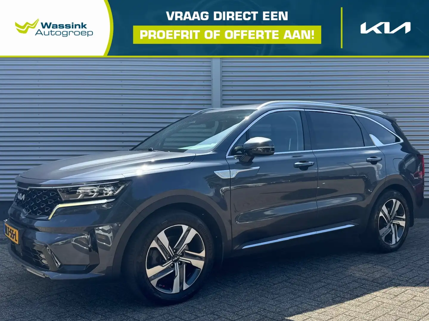 Kia Sorento 1.6 T-GDi 265pk PHEV 4WD DynamicPlusLine | Stoel/S Grijs - 1