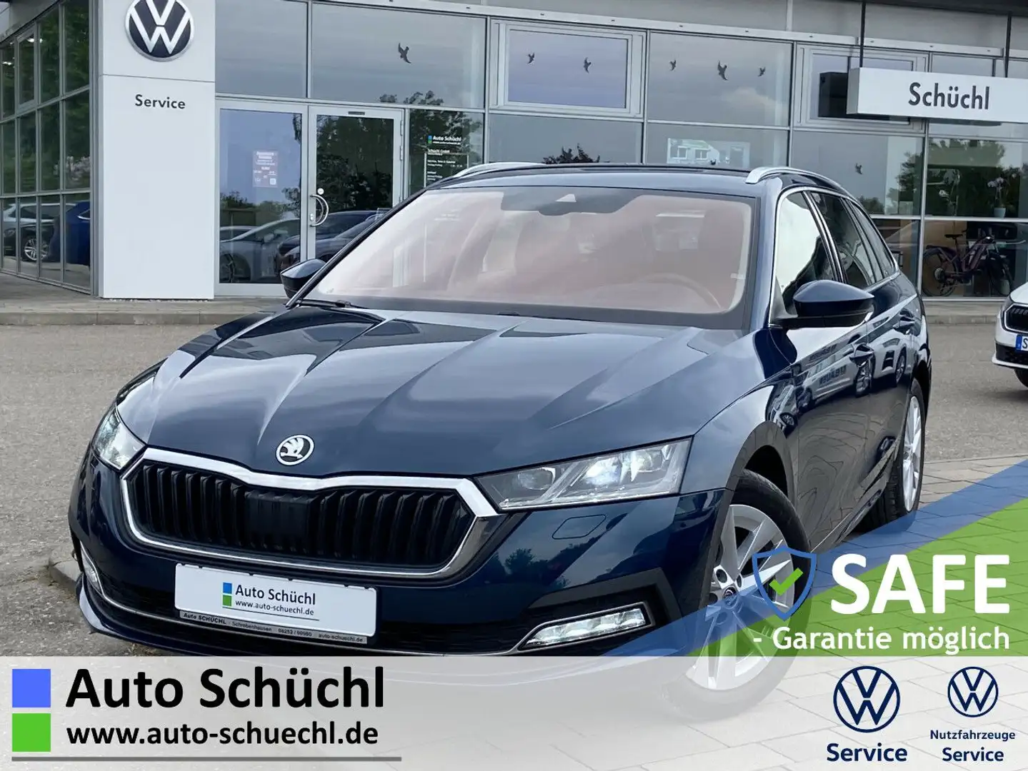 Skoda Octavia Combi 2.0 TDI DSG Style AHK+EL.VORDERSIT Blau - 1