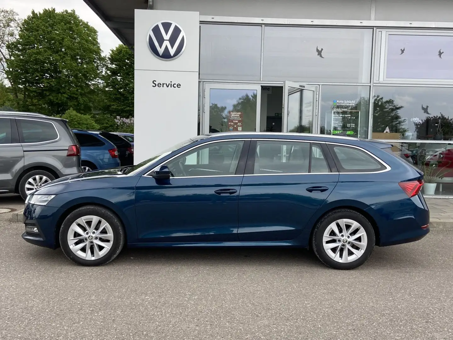 Skoda Octavia Combi 2.0 TDI DSG Style AHK+EL.VORDERSIT Blau - 2