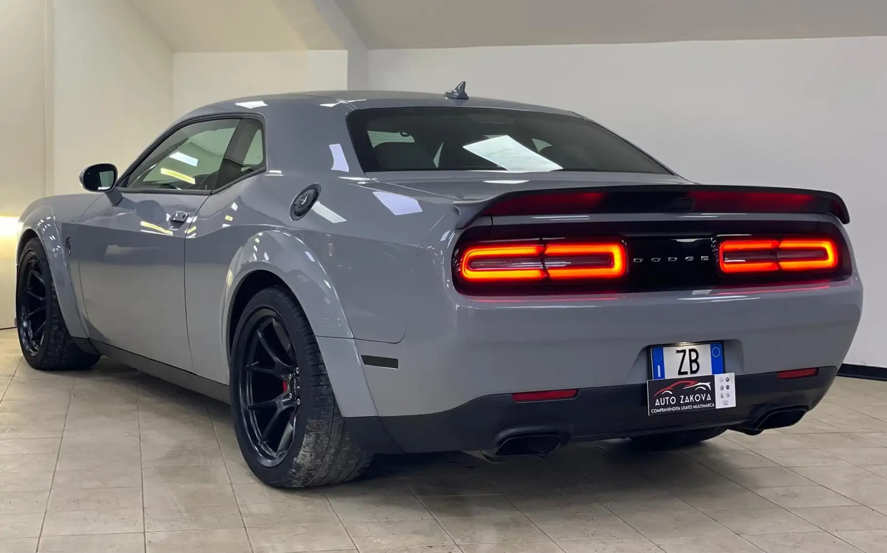Dodge Challenger 6.2 V8 HELLCAT SRT Redeye Widebody 807cv at8 Grigio - 2