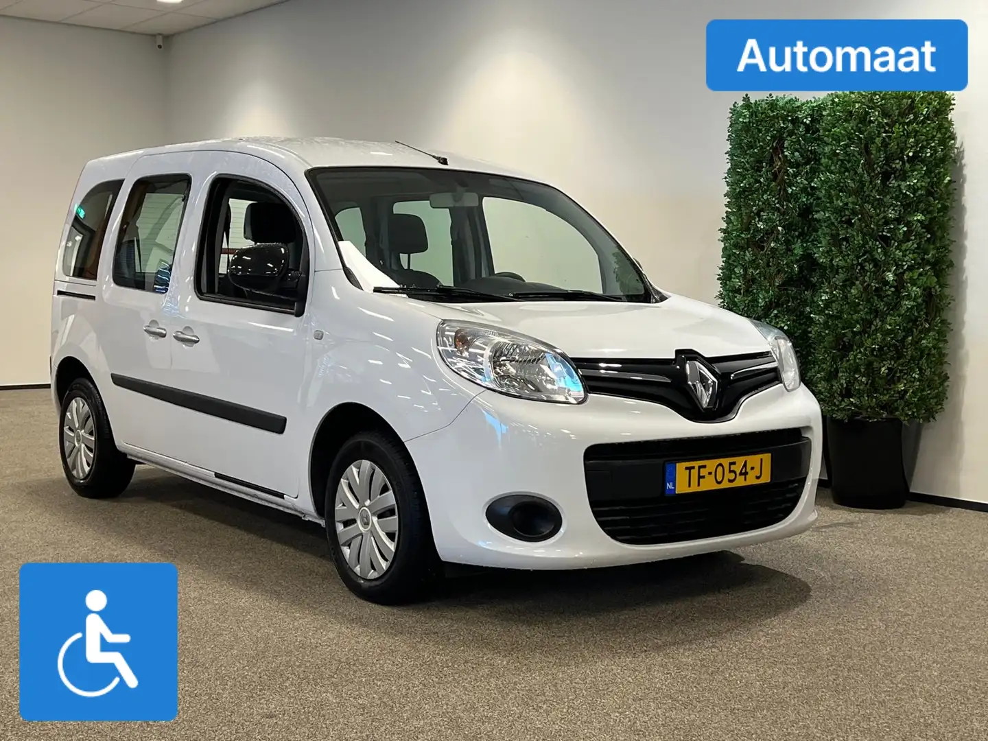 Renault Kangoo Rolstoelauto Automaat Wit - 1