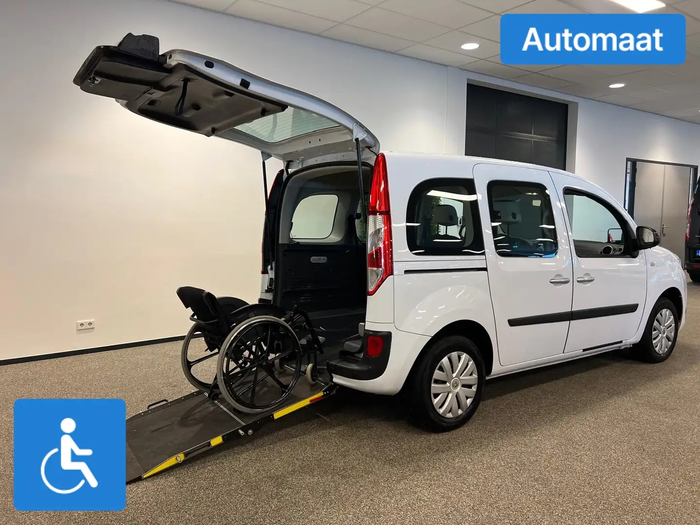 Renault Kangoo Rolstoelauto Automaat Wit - 2