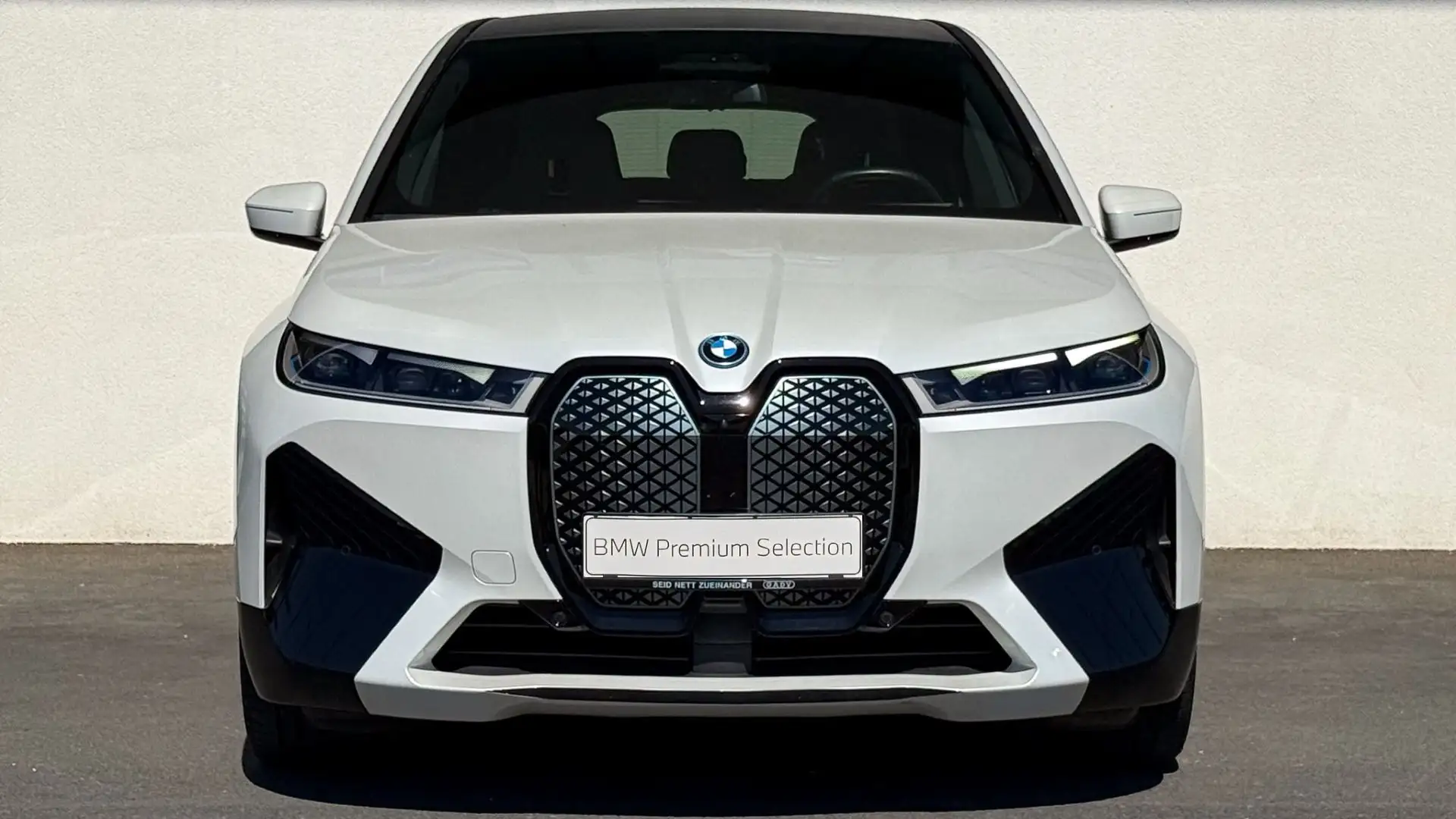 BMW iX xDrive40 Sportpaket Weiß - 2