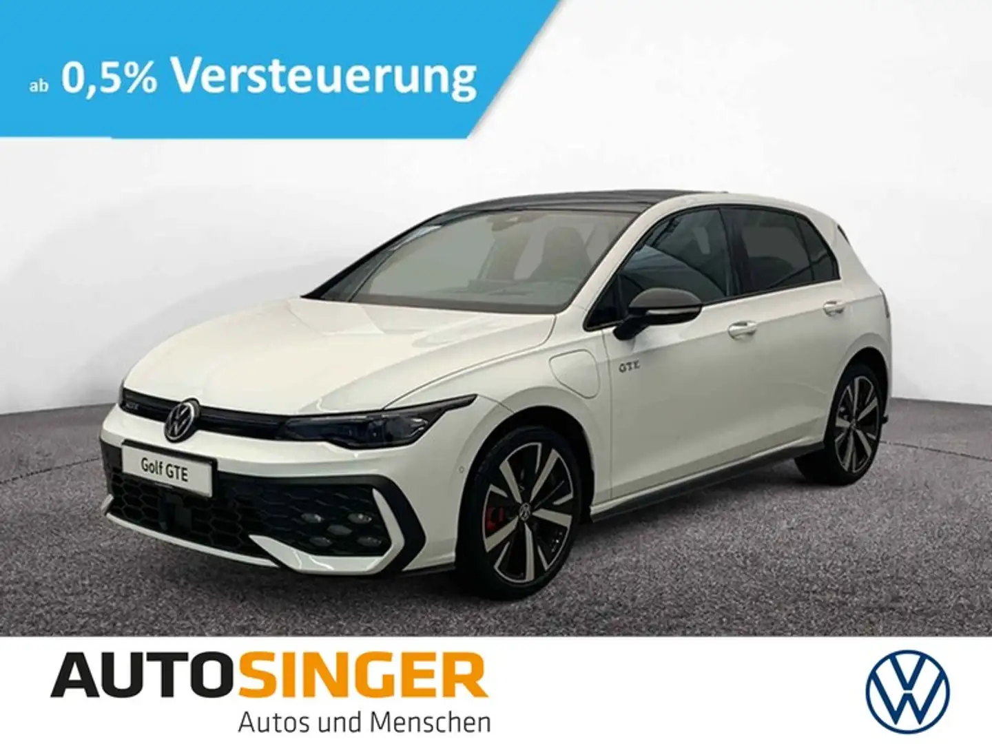 Volkswagen Golf GTE AHK*PANO*NAV*H-UP*DCC*360* Blanco - 1