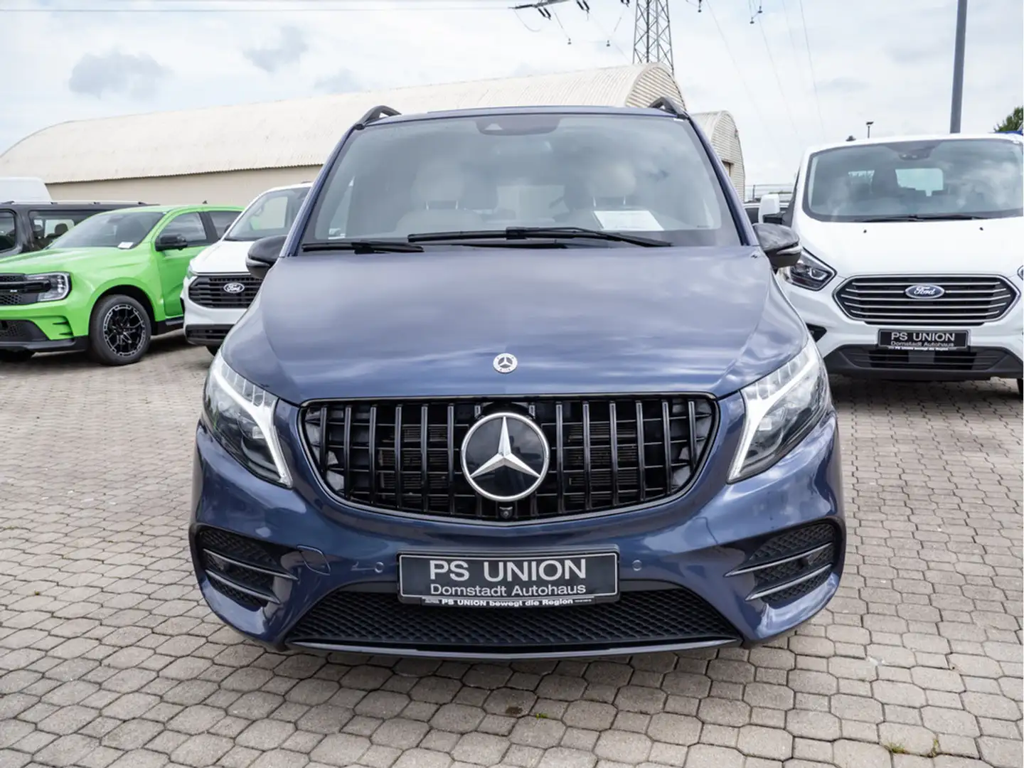 Mercedes-Benz V 300 d Avantgarde Edition 4MA x-lang LED 360° Bleu - 2