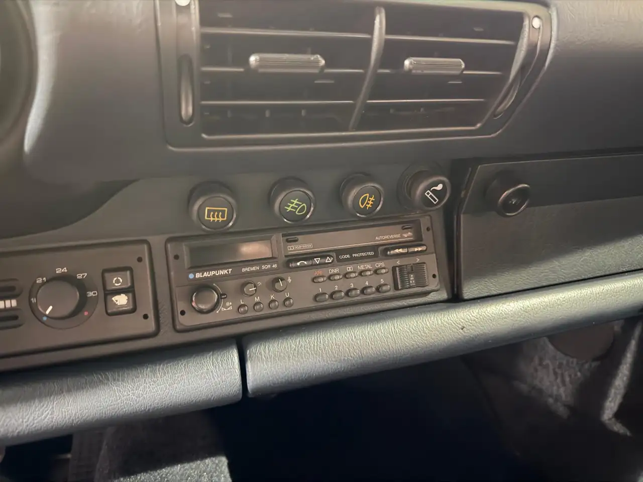 Porsche 964 Cabrio-Baltic Blu-Pelle Blu-Capote Blu, foto 12