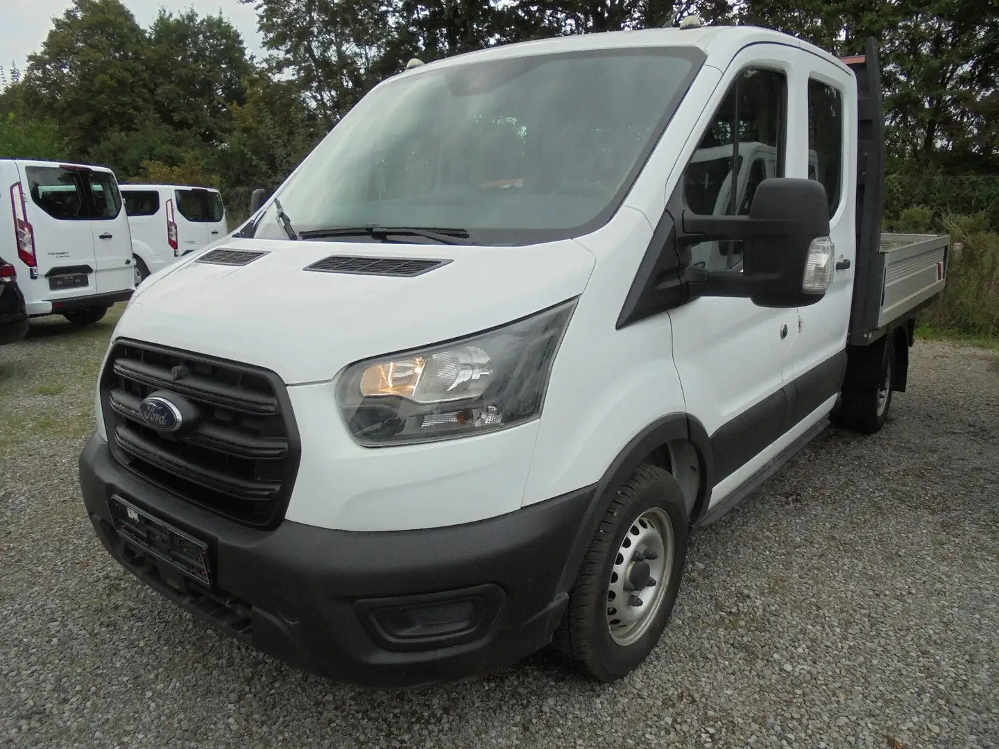 Ford Transit 310 2.0 Doppelkabine L2 AHK 2,6t 1. Hand Blanc - 2