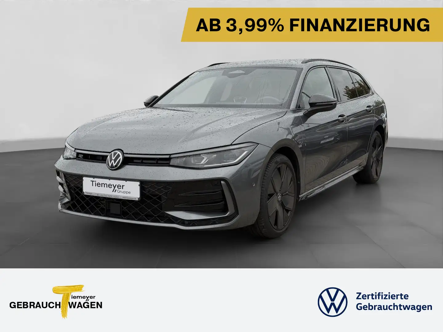 Volkswagen Passat Variant eHybrid 272PS R-LINE BLACK LM19 A Grau - 1