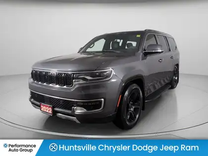 Gray 2022 Jeep Wagoneer SUV / Crossover Four-Wheel Drive Automatic