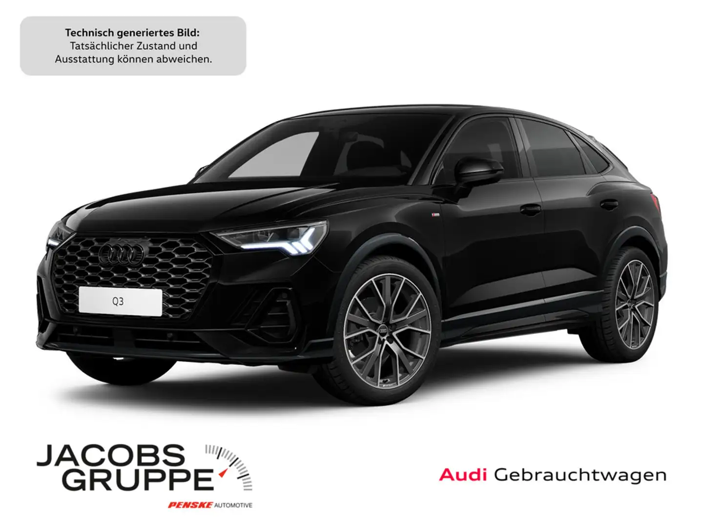 Audi Q3 Sportback 35 TFSI S-line S-tronic,Navi,LED Schwarz - 1