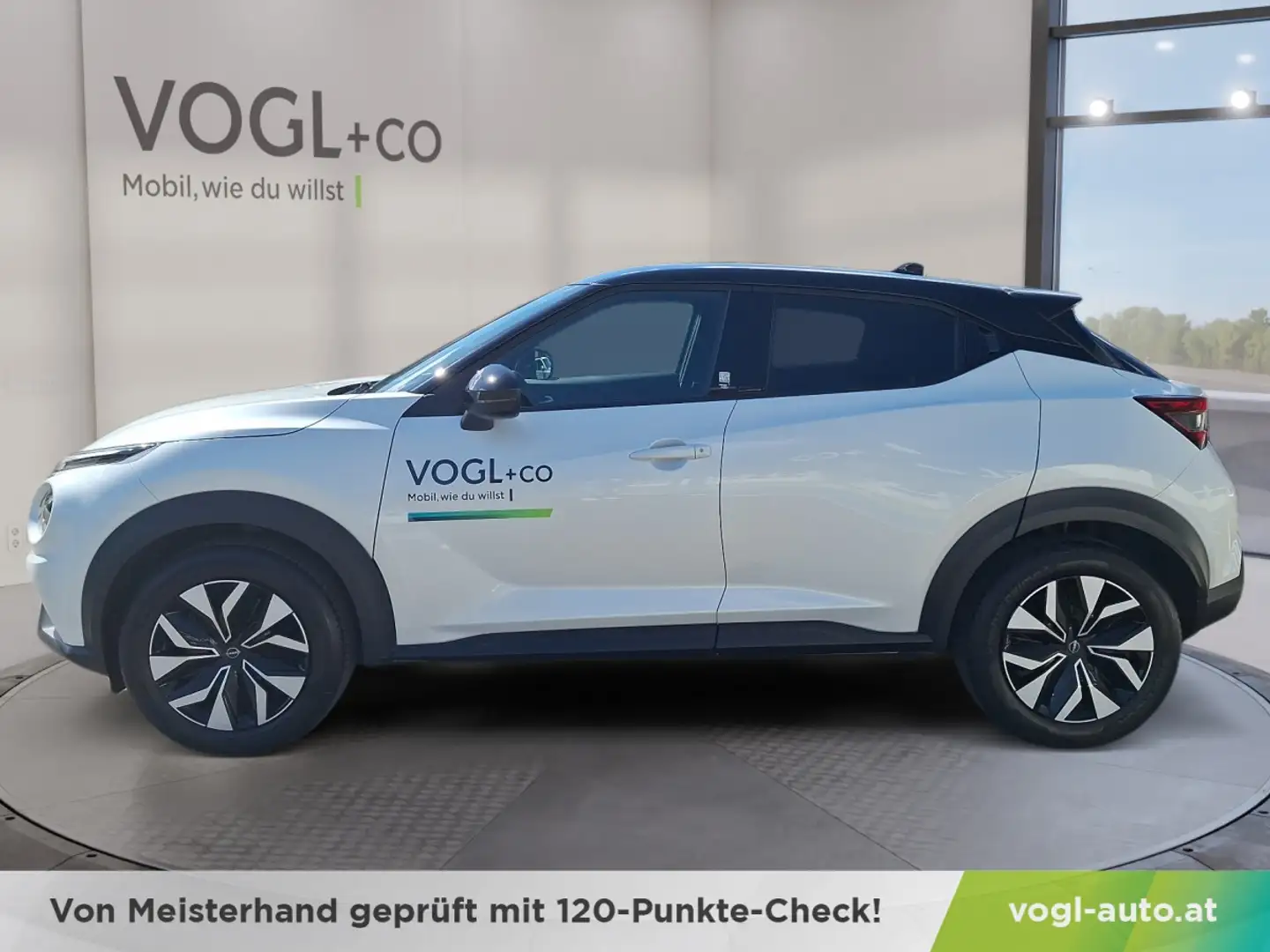 Nissan Juke N-Connecta 1.0 DIG-T 114PS Weiß - 2