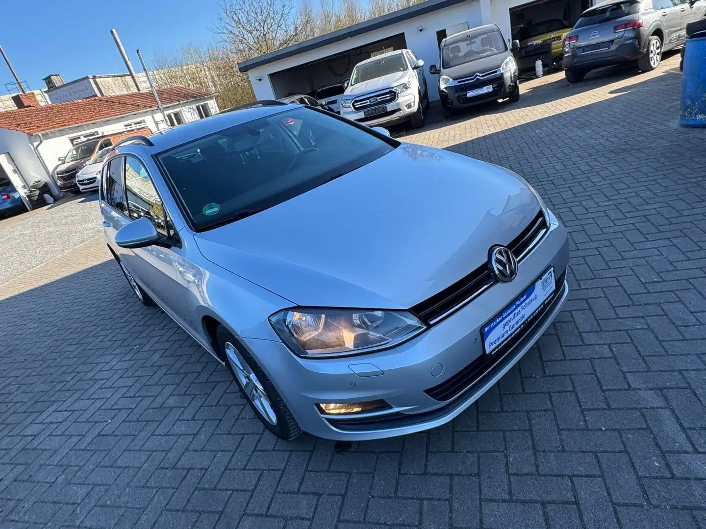 Volkswagen Golf VII Variant Comfortline BMT Automatik Garan Silber - 2