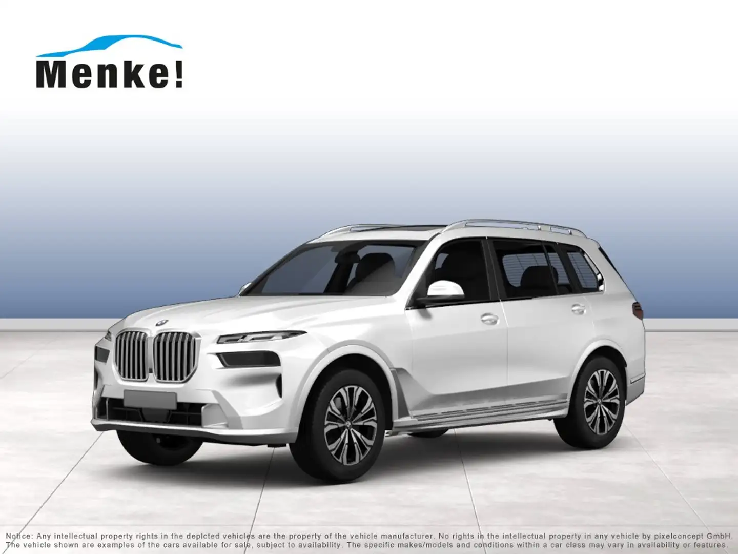 BMW X7 xDrive40d M Sportpaket Gestiksteuerung DAB Weiß - 1