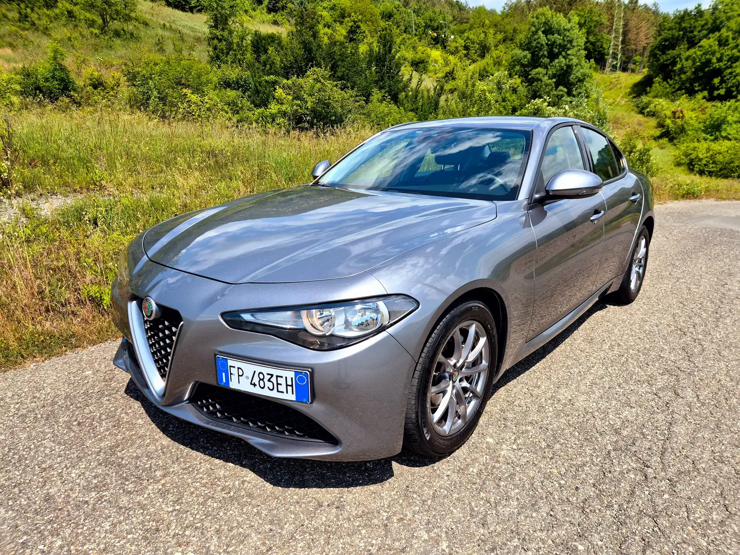 Alfa Romeo Giulia Giulia 2.2 t Super 180cv auto Gris - 1