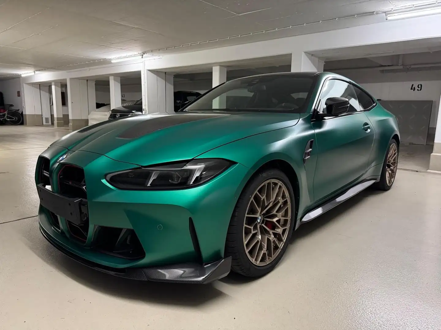 BMW M4 M4 CS 551 CV -NUOVA DA IMMATRICOLARE- Grün - 1