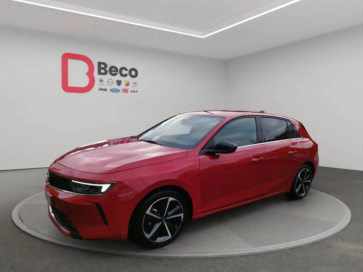 Opel Astra 1.2T XHT 96KW ELEGANCE AUTO 130 5P Rojo - 1