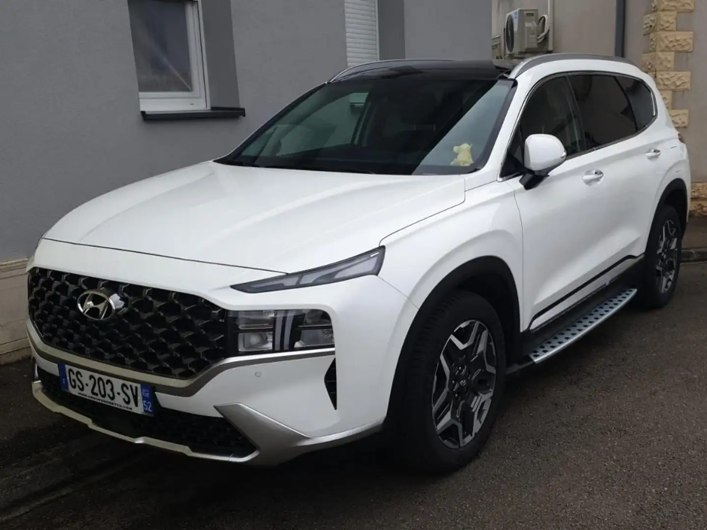 Hyundai SANTA FE SANTA FE 1.6 HEV 4WD 6-Sitzer Signature Blanc - 1