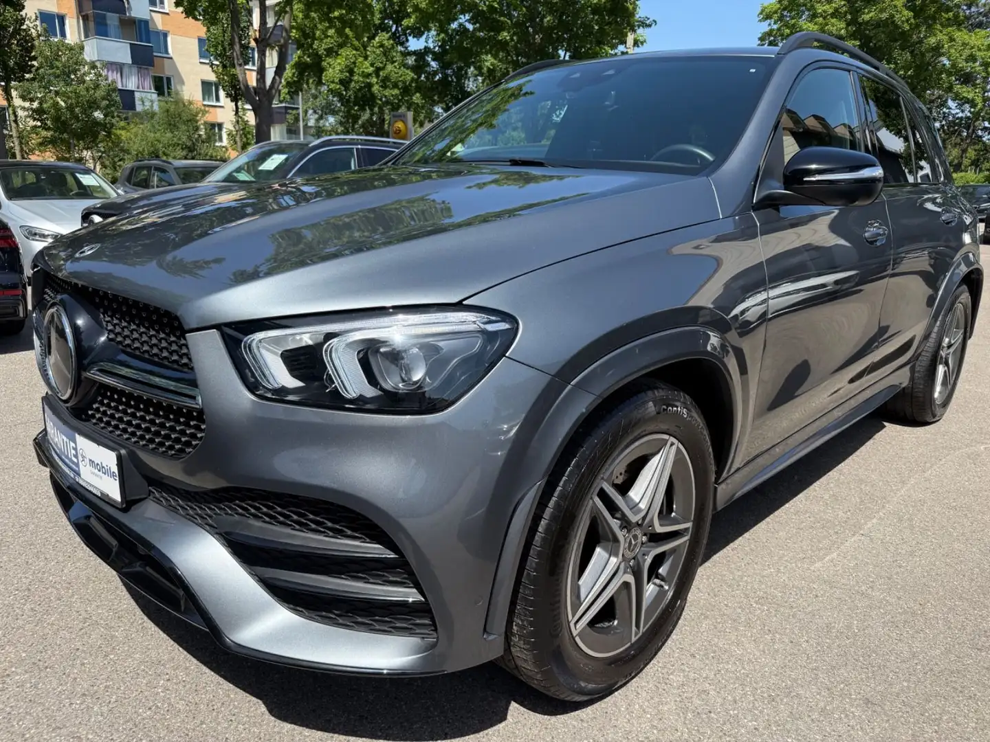 Mercedes-Benz GLE 350 de 4Matic~360Kam~Burm~Distr~LED~Ambie~ Grau - 1