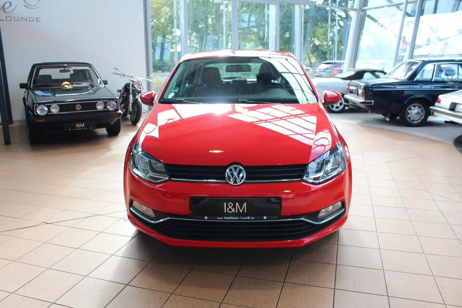 Volkswagen Polo V Comfortline BMT/Start-Stopp+EFH+PDC+ Rot - 1