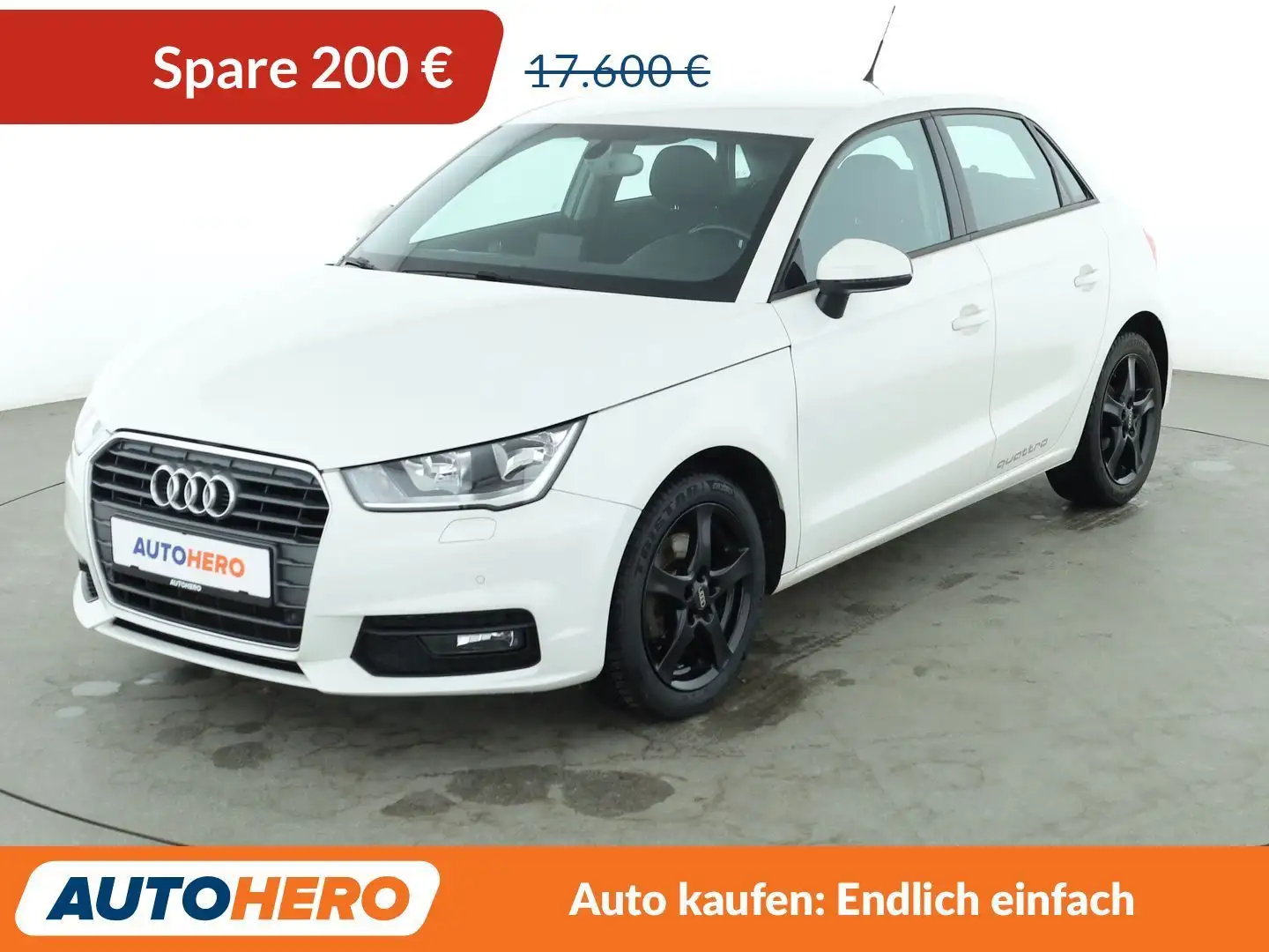 Audi A1 1.4 TFSI Sport Aut.*TEMPO*PDC*SHZ* Weiß - 1