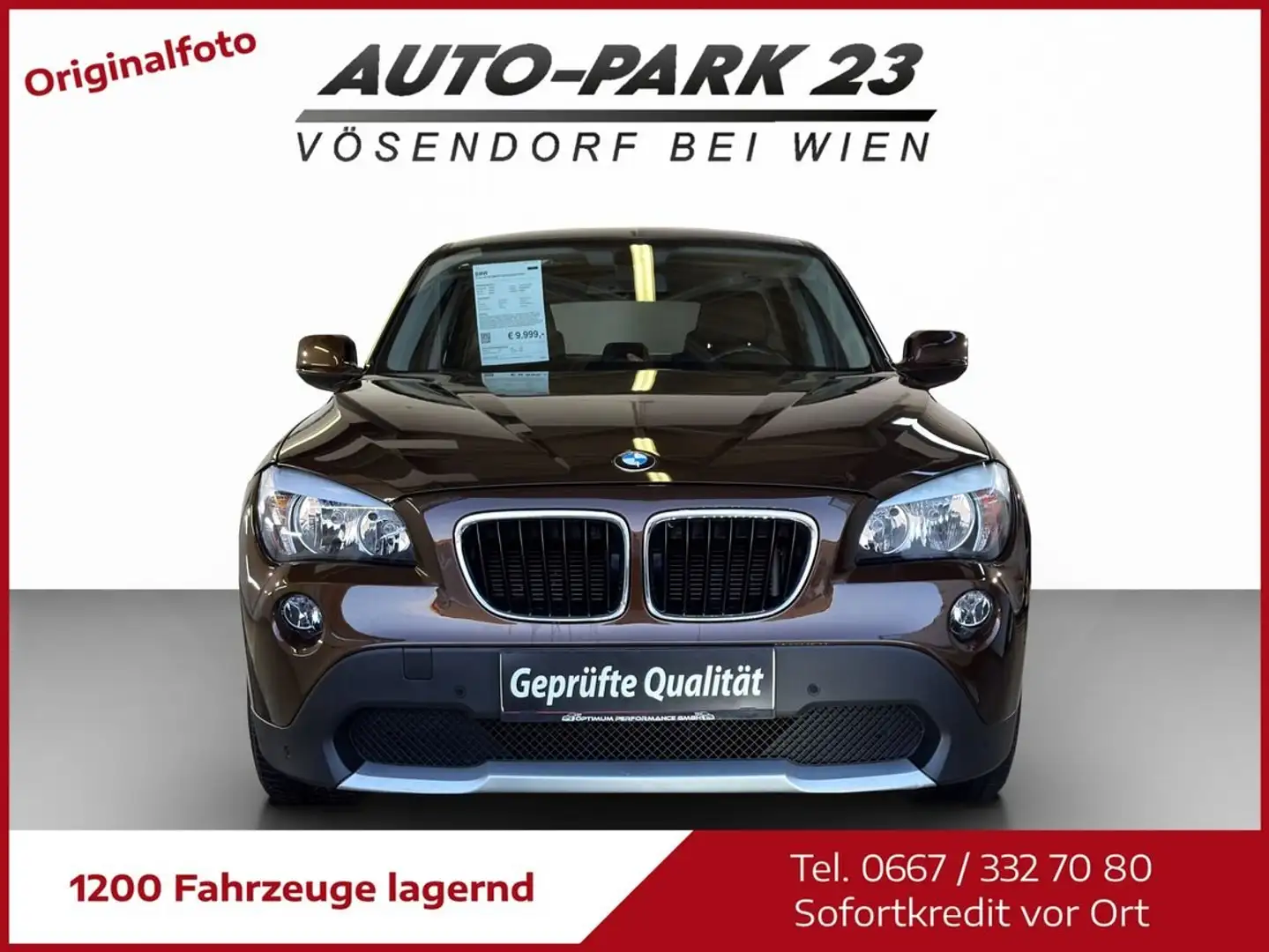 BMW X1 X-Drive 18 i*AUTOMATIC*NUR123.000KM*MOD2013 Braun - 2