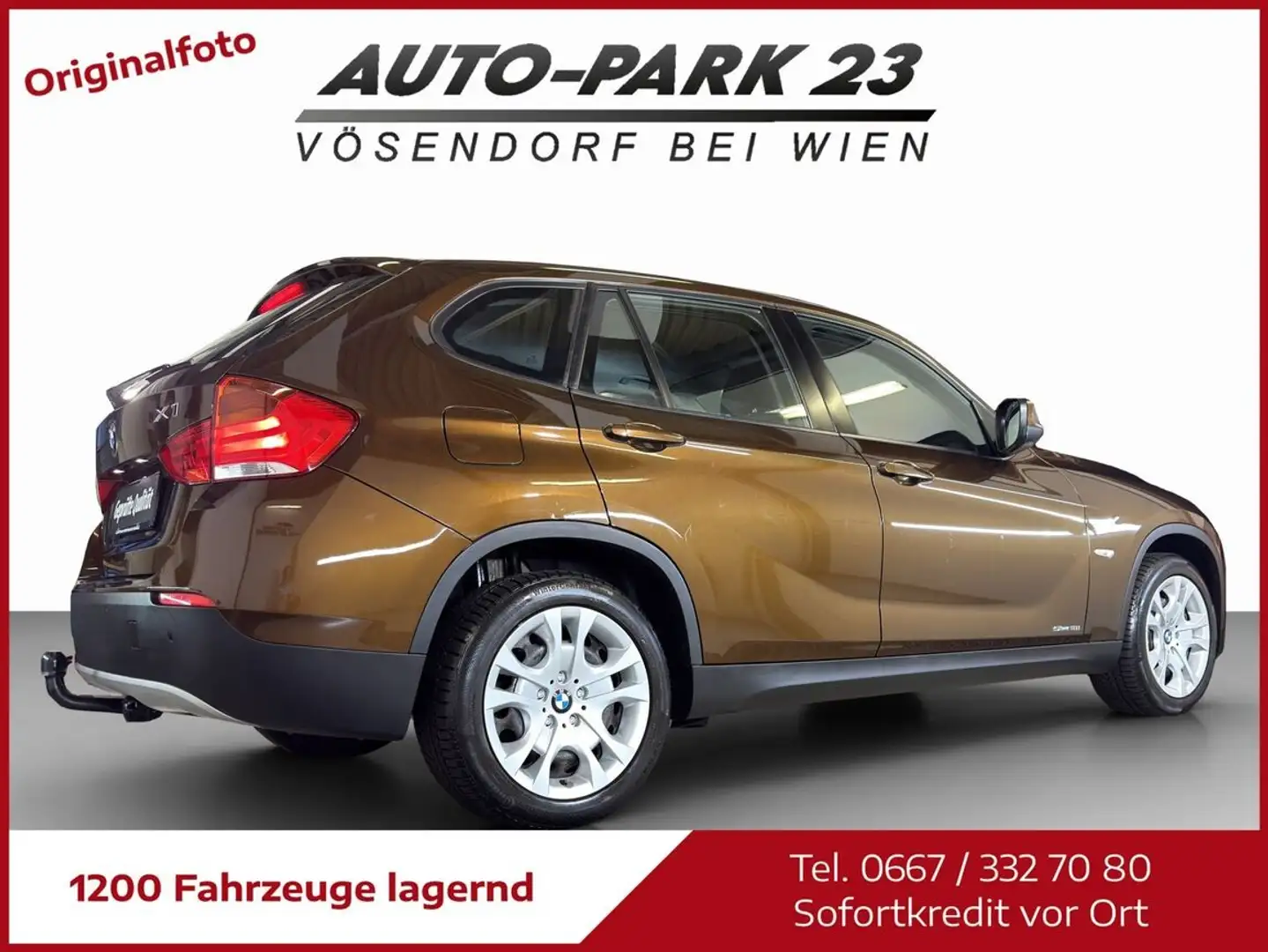 BMW X1 Drive18i*AUTOMATIC*NUR123.000KM*MOD2013 Braun - 2