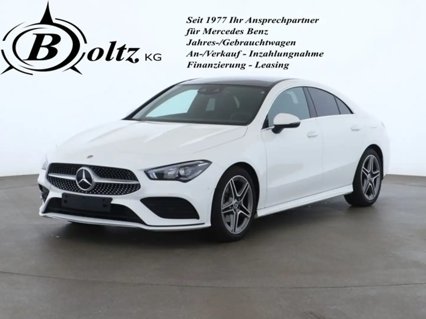 Mercedes-Benz CLA 200 AMG Adv. ENp 55000 Pano AHK Winter P. Blanc - 1