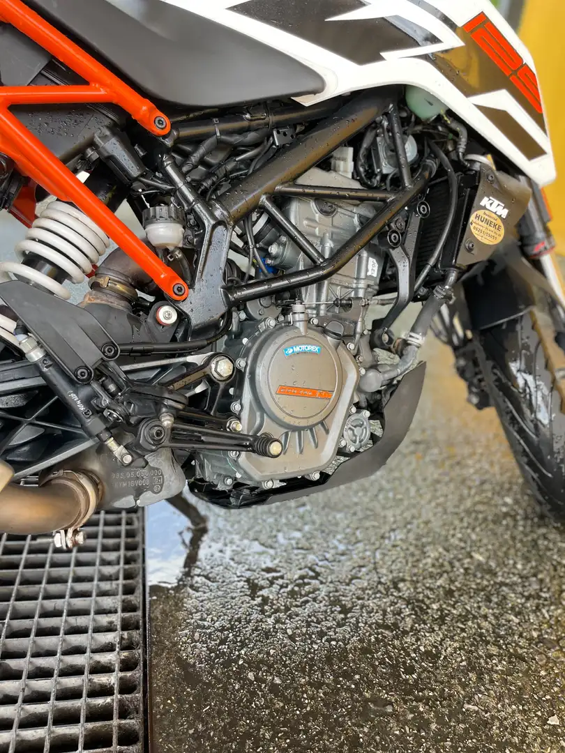 KTM 125 Duke Naked Blanco - 2
