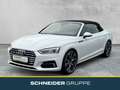 Audi A5 CABRIO 2.0 TFSI QUATTRO SPORT LED+NAVI+SHZ Weiß - thumbnail 1